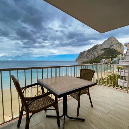 Apart con vistas panorámicas Playa La Fossa Calpe Esterno foto