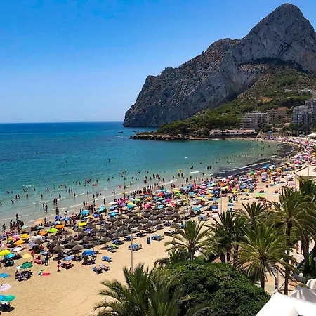Apart con vistas panorámicas Playa La Fossa Calpe Esterno foto